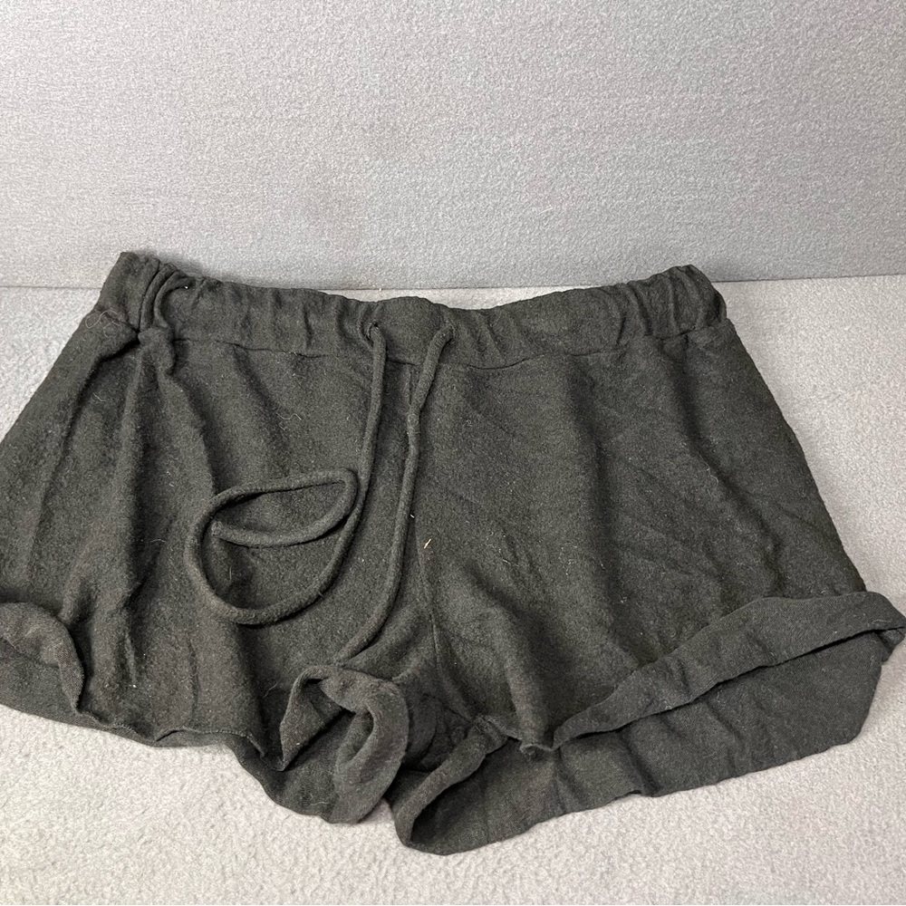 Black Women's Athletic Drawstring Shorts
